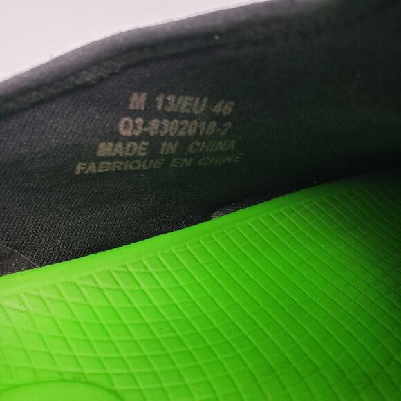 Oofos OOmg Eezee Low Mens Size 13 Black Slip On Recovery Comfort Sneaker Shoes - Picture 11 of 11